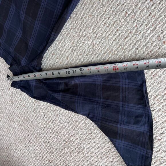 Tibi Off The Shoulder Plaid Tunic - Picture 6 of 13